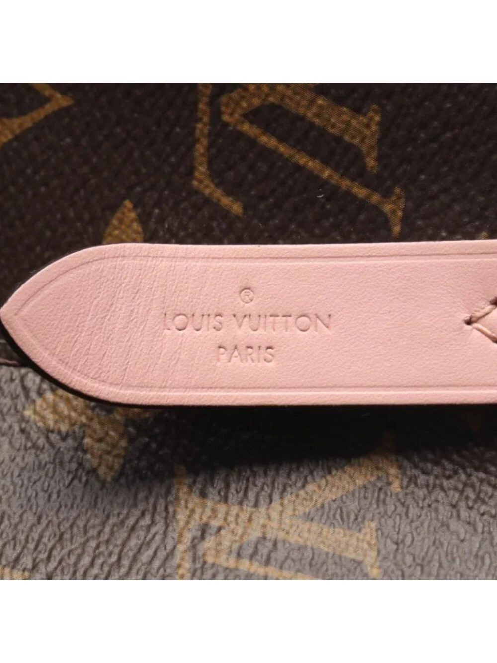 Louis Vuitton Shoulder Bag Neo Noe Monogram Rose Poudre Canvas Leather